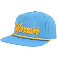 "Warrior Script Rope Snapback Hat in Blue"