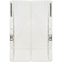 Warrior Ritual G7 Pro Intermediate Goalie Leg Pads in White/White Size 31+1in