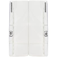 Warrior Ritual G7 Junior Goalie Leg Pads in White/White Size 30+1in