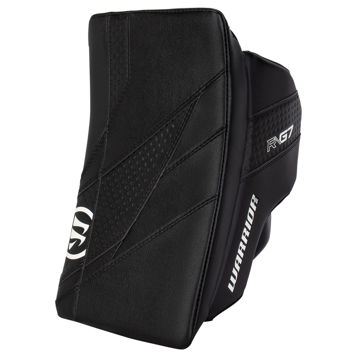 Warrior Ritual G7 Pro Intermediate Goalie Blocker in Black