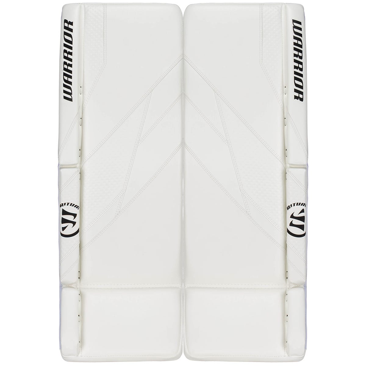 Warrior Ritual G7 RTL Senior Goalie Leg Pads in White/White Size 36+1.5in