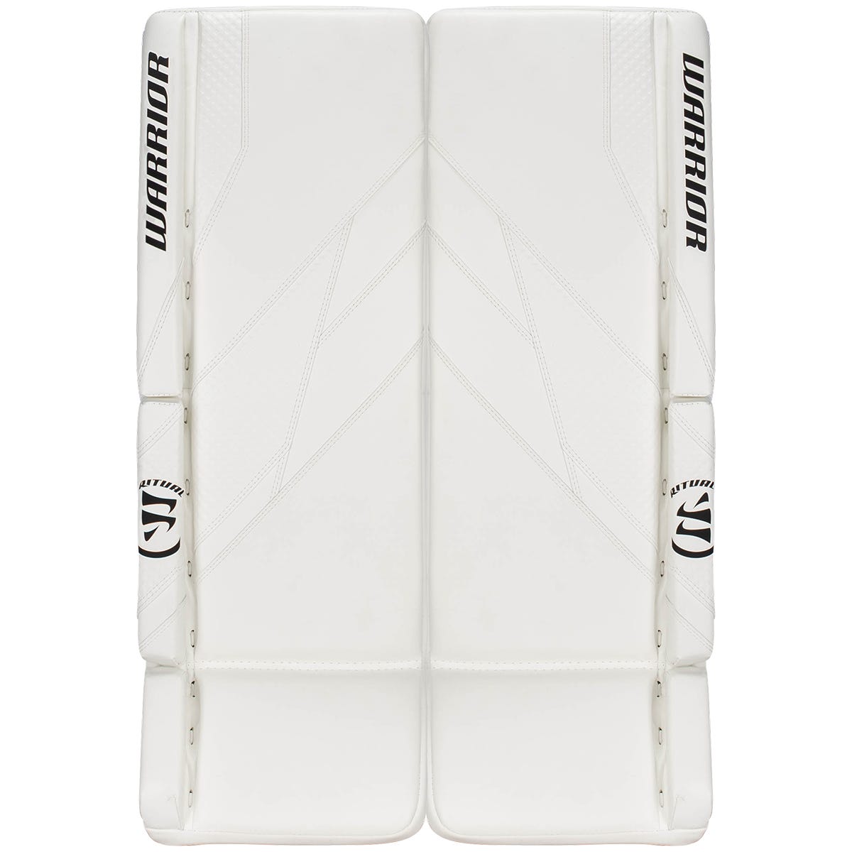 Warrior Ritual G7 Pro Senior Goalie Leg Pads in White/White Size 33+1.5in