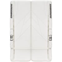 Warrior Ritual G7 Pro Senior Goalie Leg Pads in White/White Size 33+1.5in