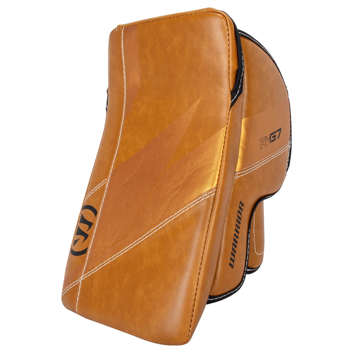 Warrior Ritual G7 Junior Goalie Blocker in Tan