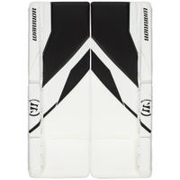 Warrior Ritual G7 Junior Goalie Leg Pads in White/Black Size 26+1in