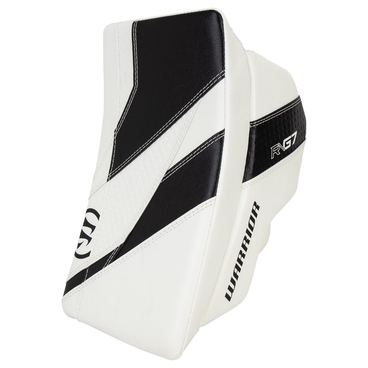 Warrior Ritual G7 Pro Intermediate Goalie Blocker in White/Black