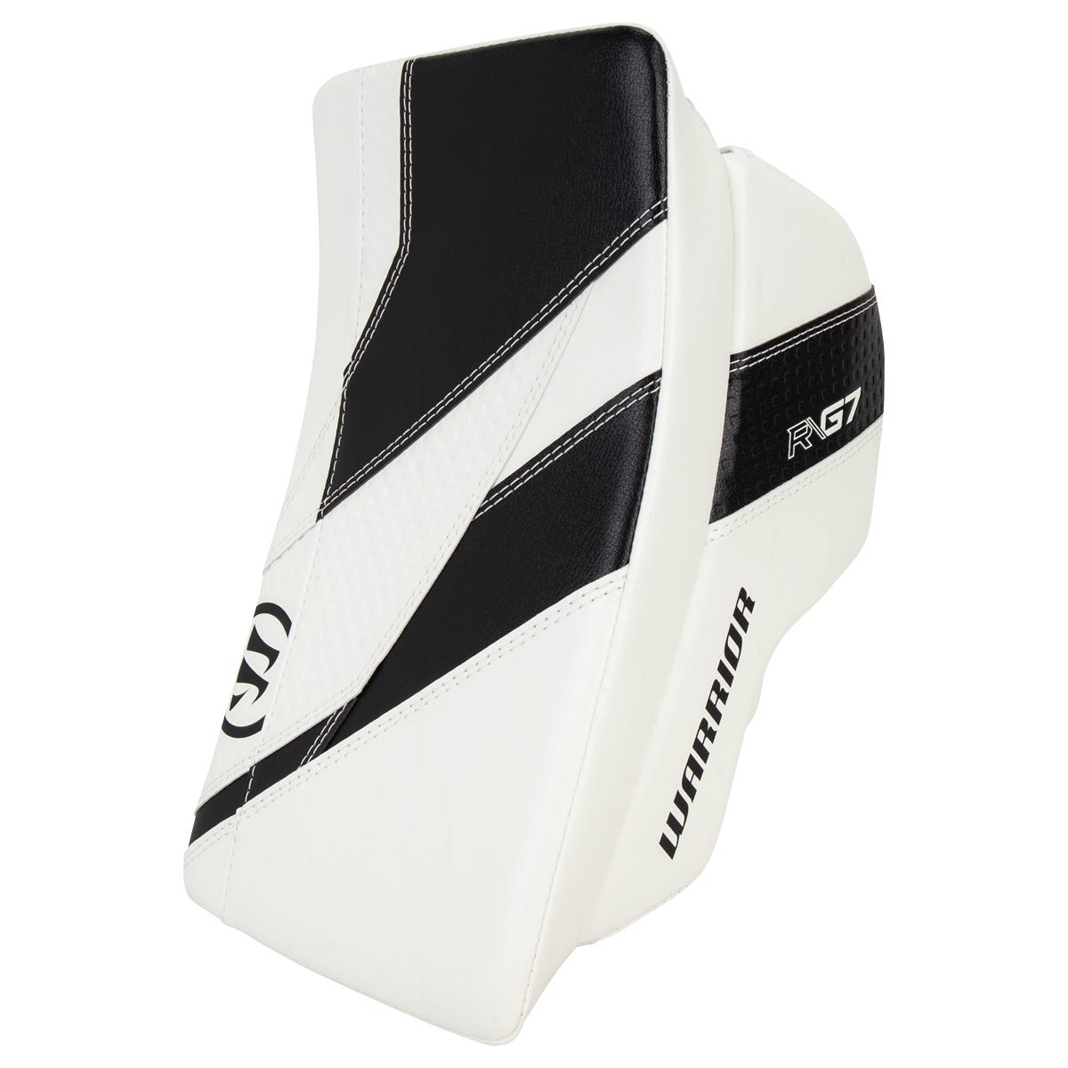 Warrior Ritual G7 Pro Senior Goalie Blocker in White/Black