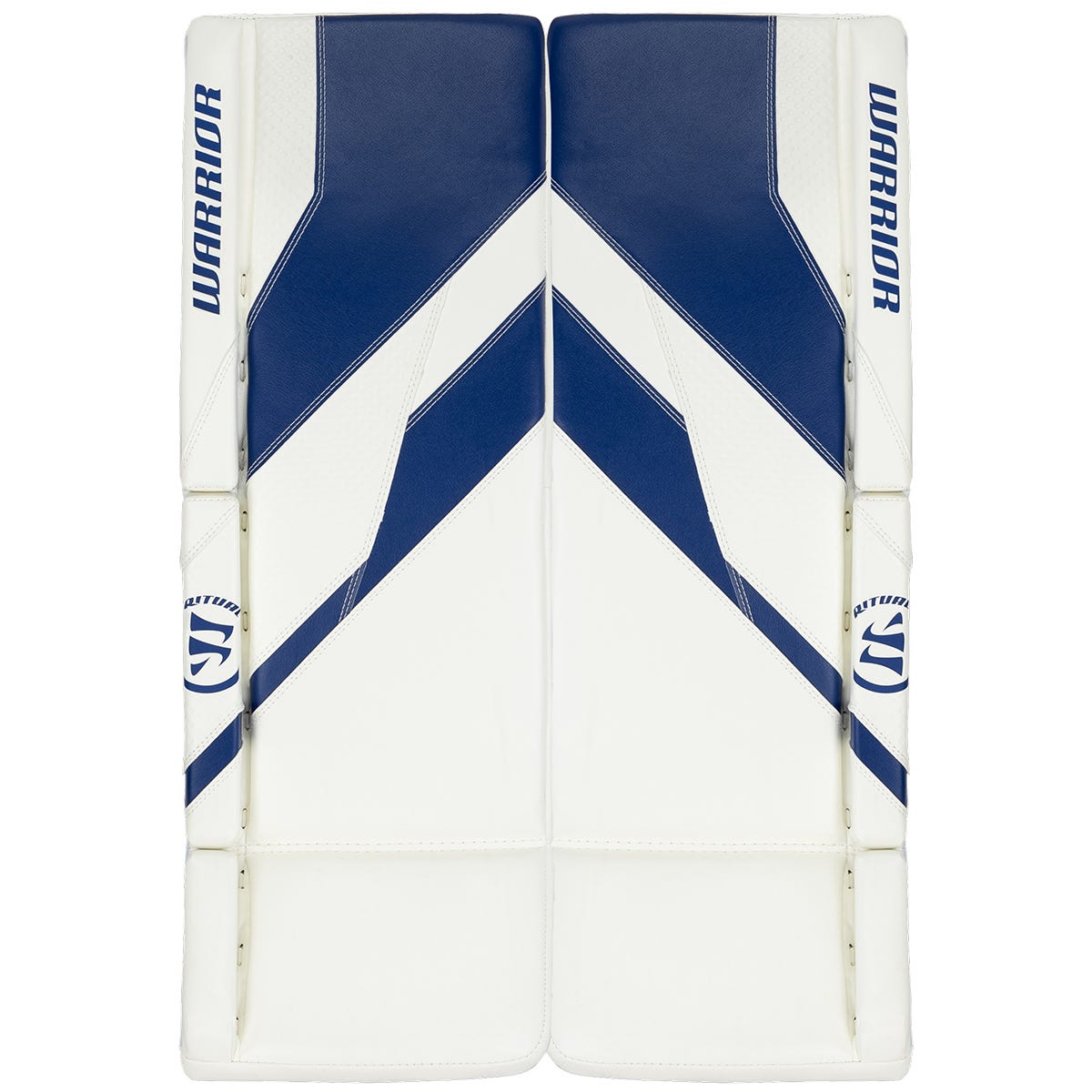 Warrior Ritual G7 Pro Senior Goalie Leg Pads in Royal White Size 36+1.5in