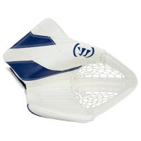Warrior Ritual G7 Pro Senior Goalie Glove in White/Blue