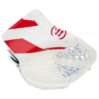 Warrior Ritual G7 Junior Goalie Glove in White/Red
