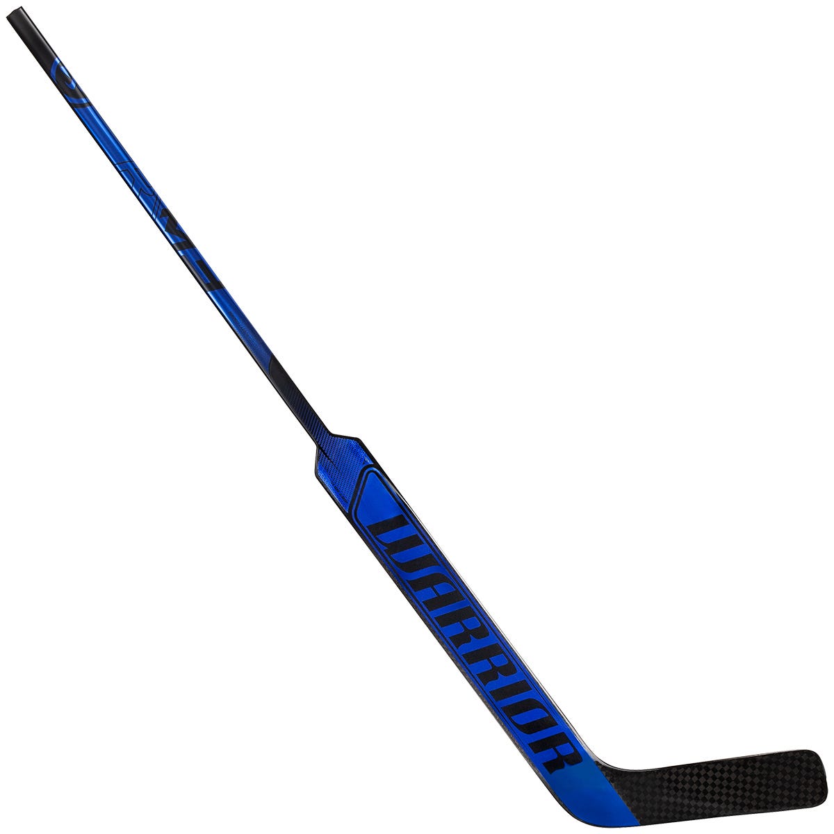 Warrior Ritual M3 Pro Senior Goalie Stick in Black/Royal Size 25in