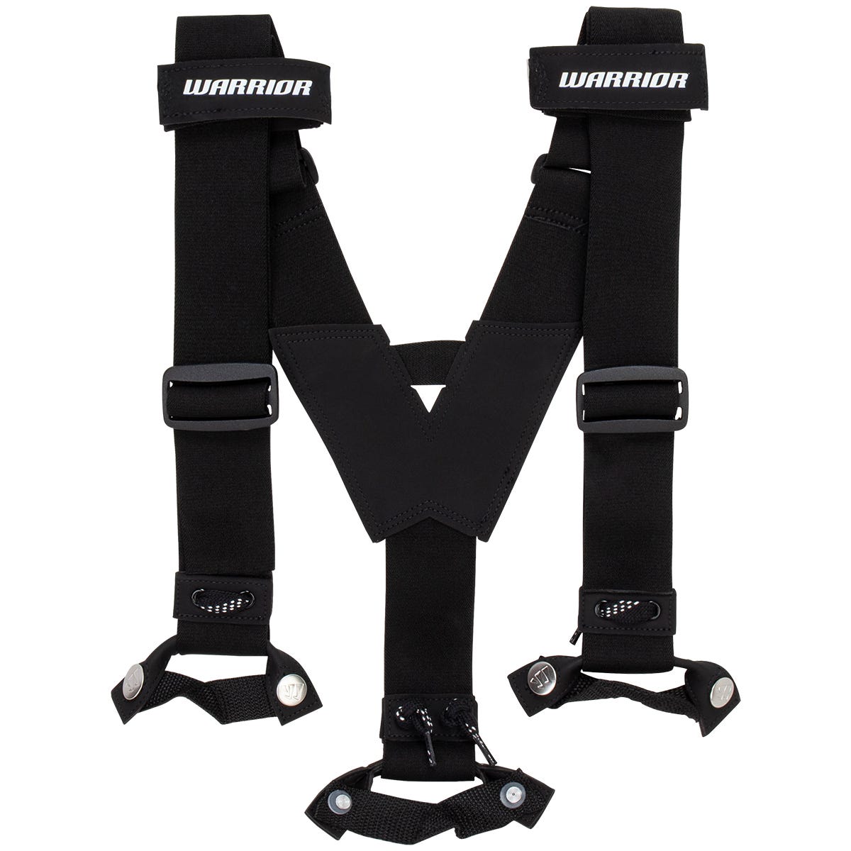 "Warrior Ritual Senior Goalie Suspenders in Black"