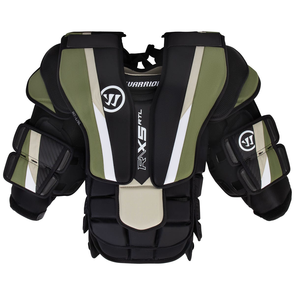 Warrior Ritual X5 RTL Intermediate Goalie Chest & Arm Protector in Black Size Large/X-Large