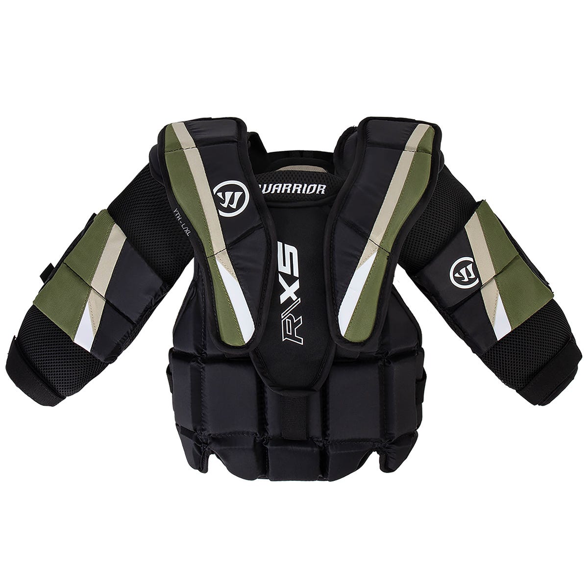 Warrior Ritual X5 Youth Goalie Chest & Arm Protector in Black Size Small/Medium
