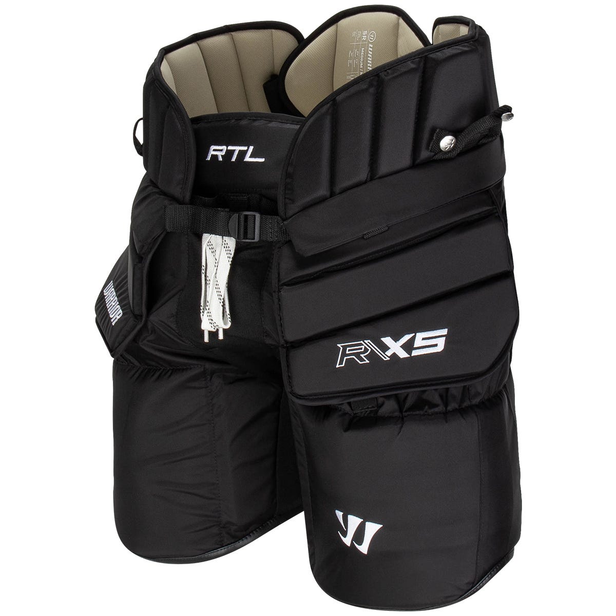 Warrior Ritual X5 RTL Senior Goalie Pants in Black Size XX-Large