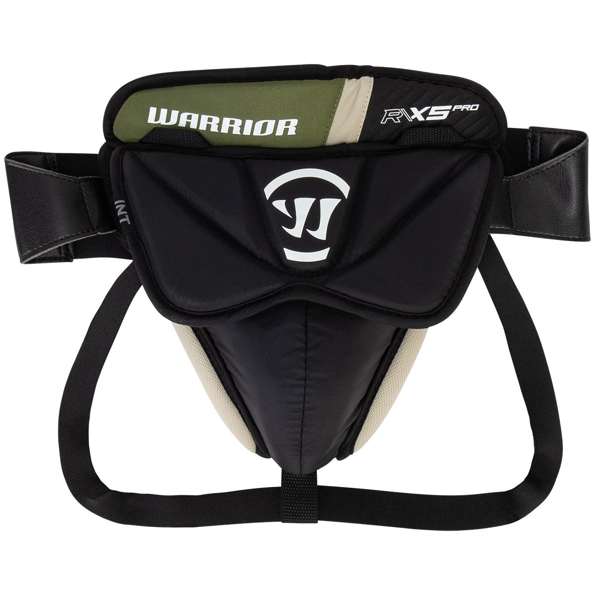 "Warrior Ritual X5 Pro Goalie Jock in Black Size Intermediate"