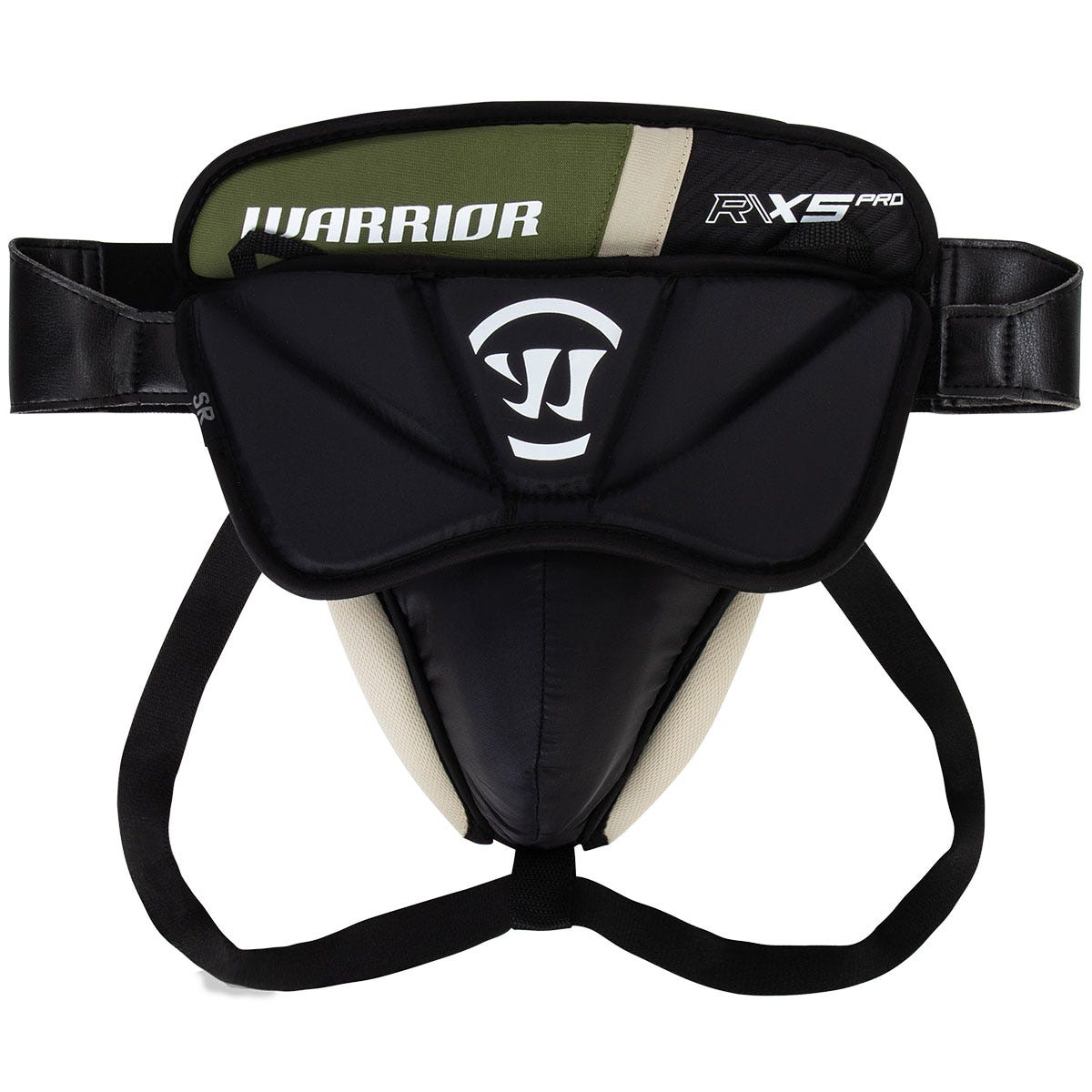 "Warrior Ritual X5 Pro Goalie Jock in Black Size Senior"