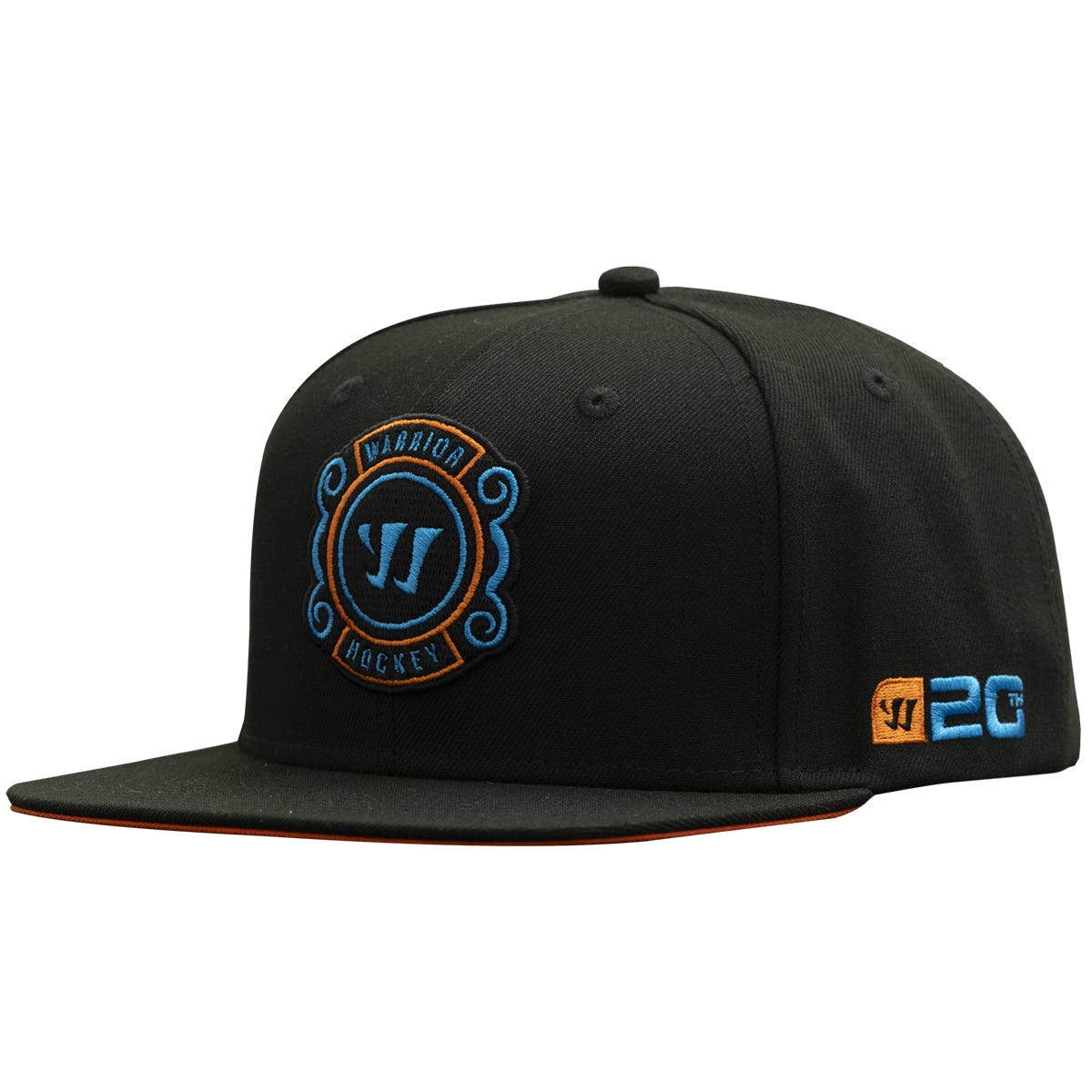 Warrior 20th Anniversary Snapback in Black/Blue