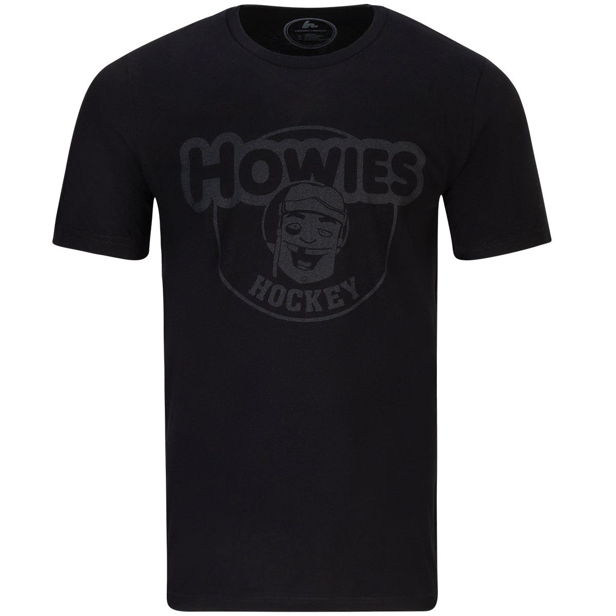 Howies Lights Out Senior Short Sleeve T-Shirt in Black Size Large
