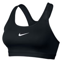 Nike Pro Classic Padded Women's Sports Bra in Black/Black/White Size Large