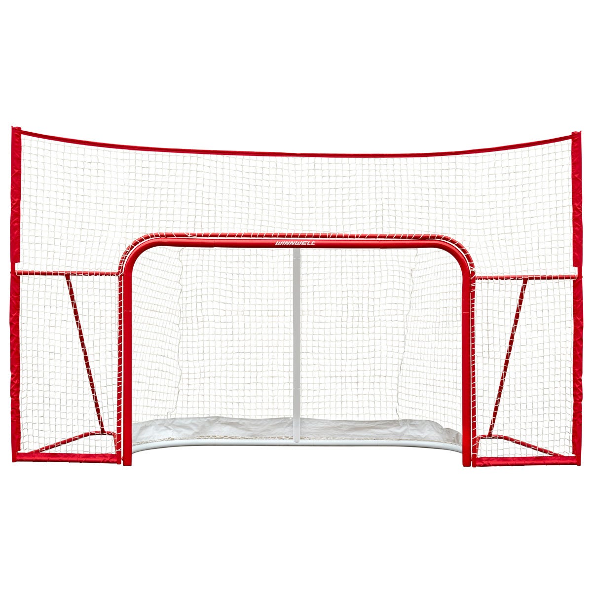 Winnwell Pro Form . Regulation Hockey Net w/ Skateguard & Standalone Backstop Size 72in