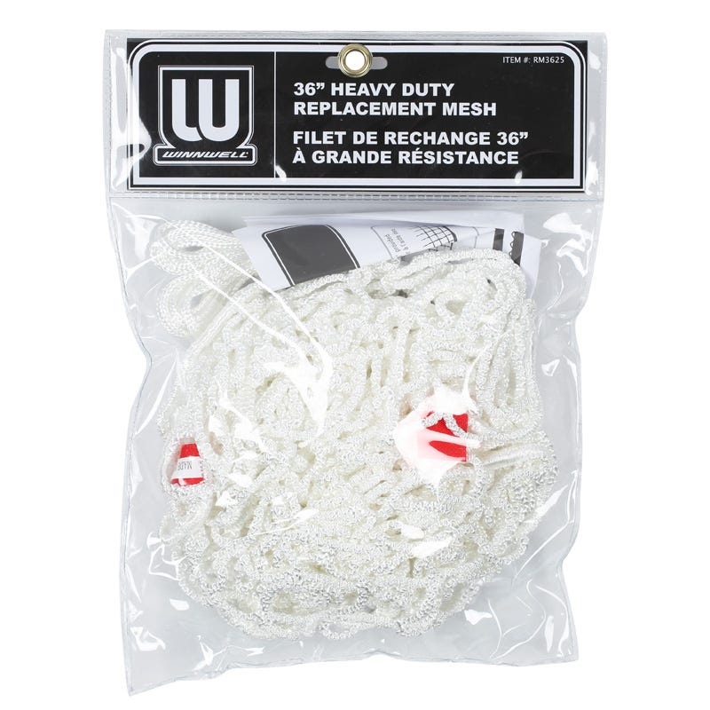 Winnwell . Replacement Heavy Duty Mesh Hockey Net Size 36In