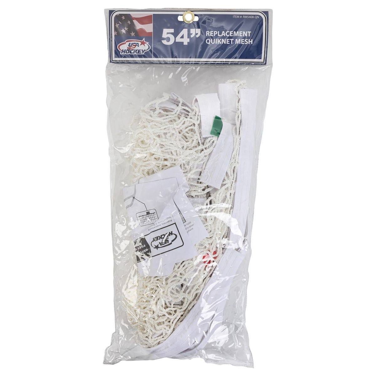 "USA Hockey . Replacement QuickNet Mesh Size 54in"