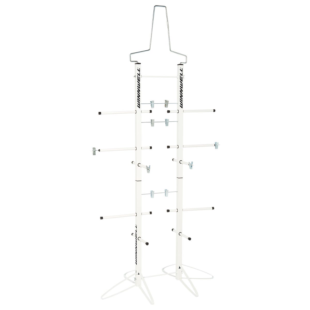"Winnwell Deluxe Equipment Drying Rack in White"