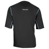 Bauer NG Core Youth Short Sleeve Crew in Black Size Large