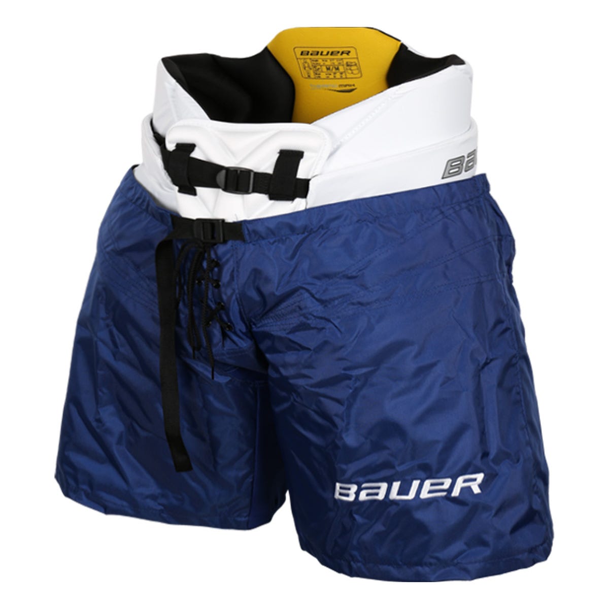 "Bauer Intermediate Goalie Pant Shell in Blue Size Medium"