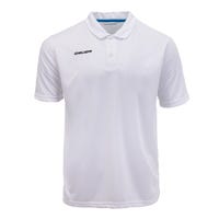 Bauer Core Training Youth Short Sleeve Polo Shirt in White Size X-Small
