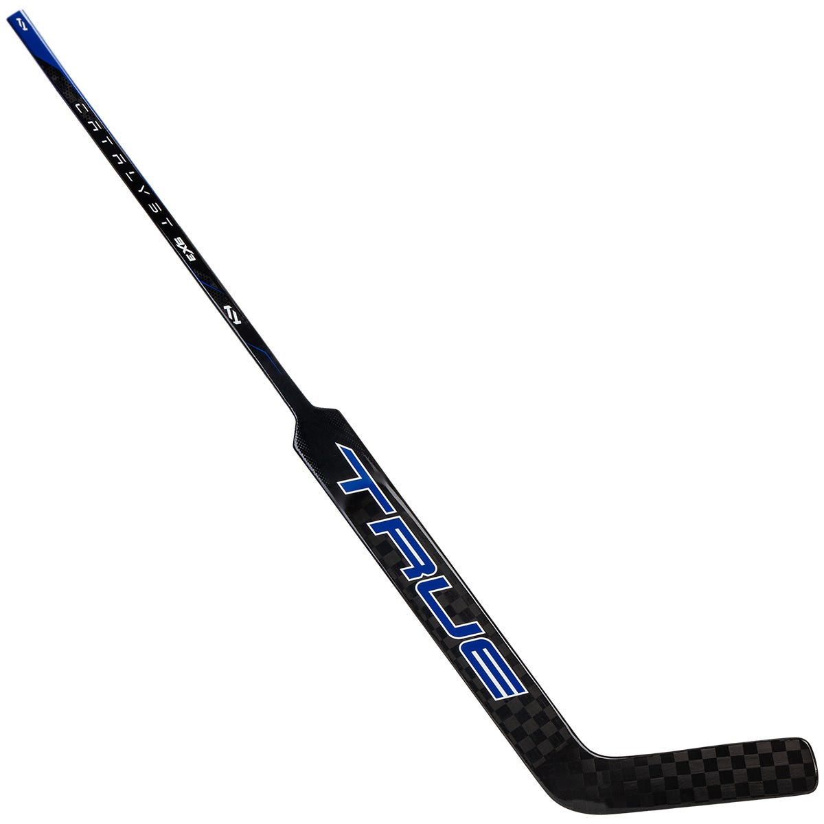 True Catalyst 9X3 Senior Goalie Stick in Blue Size 26in