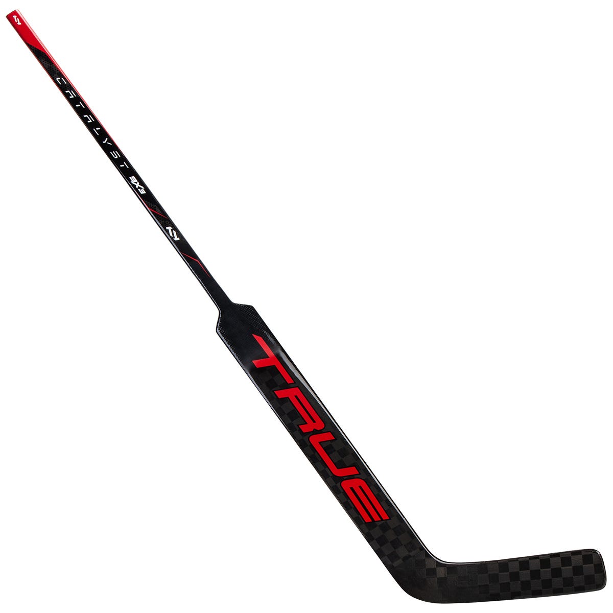True Catalyst 9X3 Senior Goalie Stick in Red Size 26in