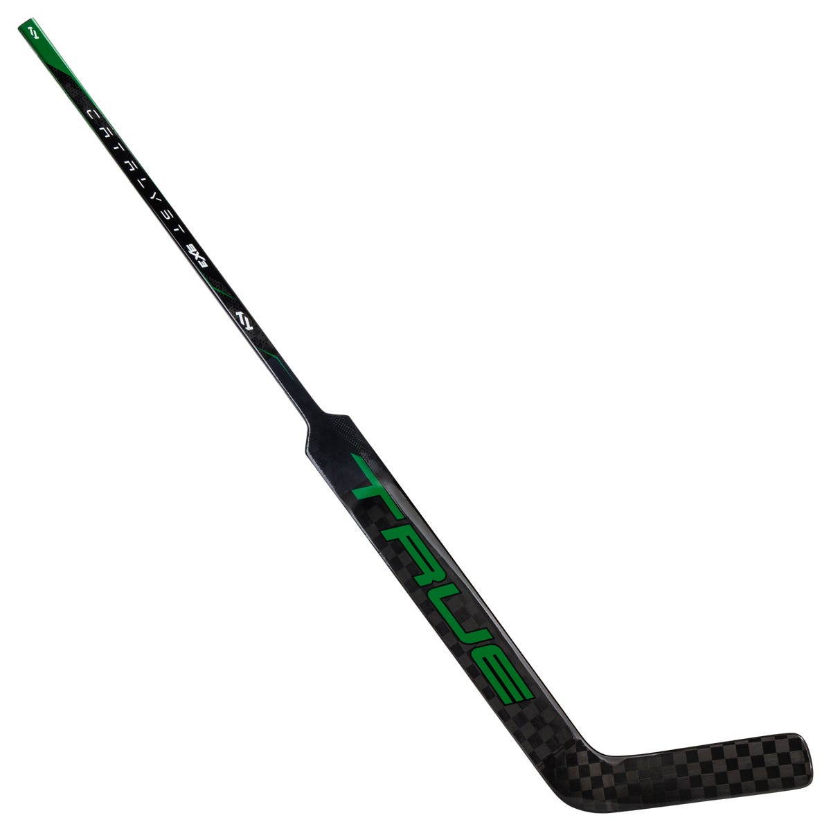 True Catalyst 9X3 Senior Goalie Stick in Green Size 26in
