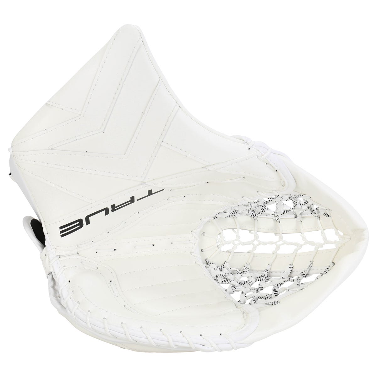 True Catalyst 9X3 Senior Goalie Glove in White