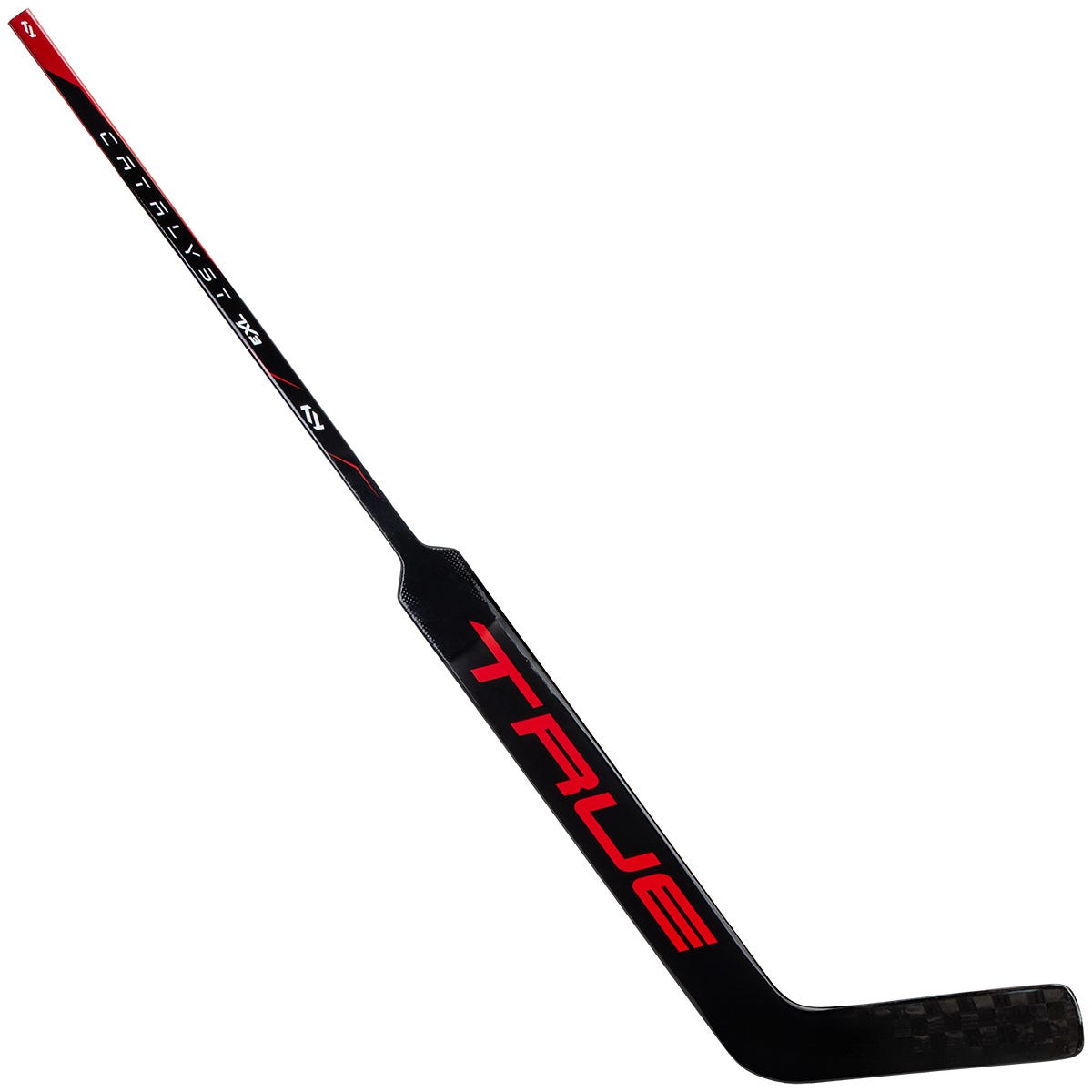 True Catalyst 7X3 Senior Goalie Stick in Red Size 25in