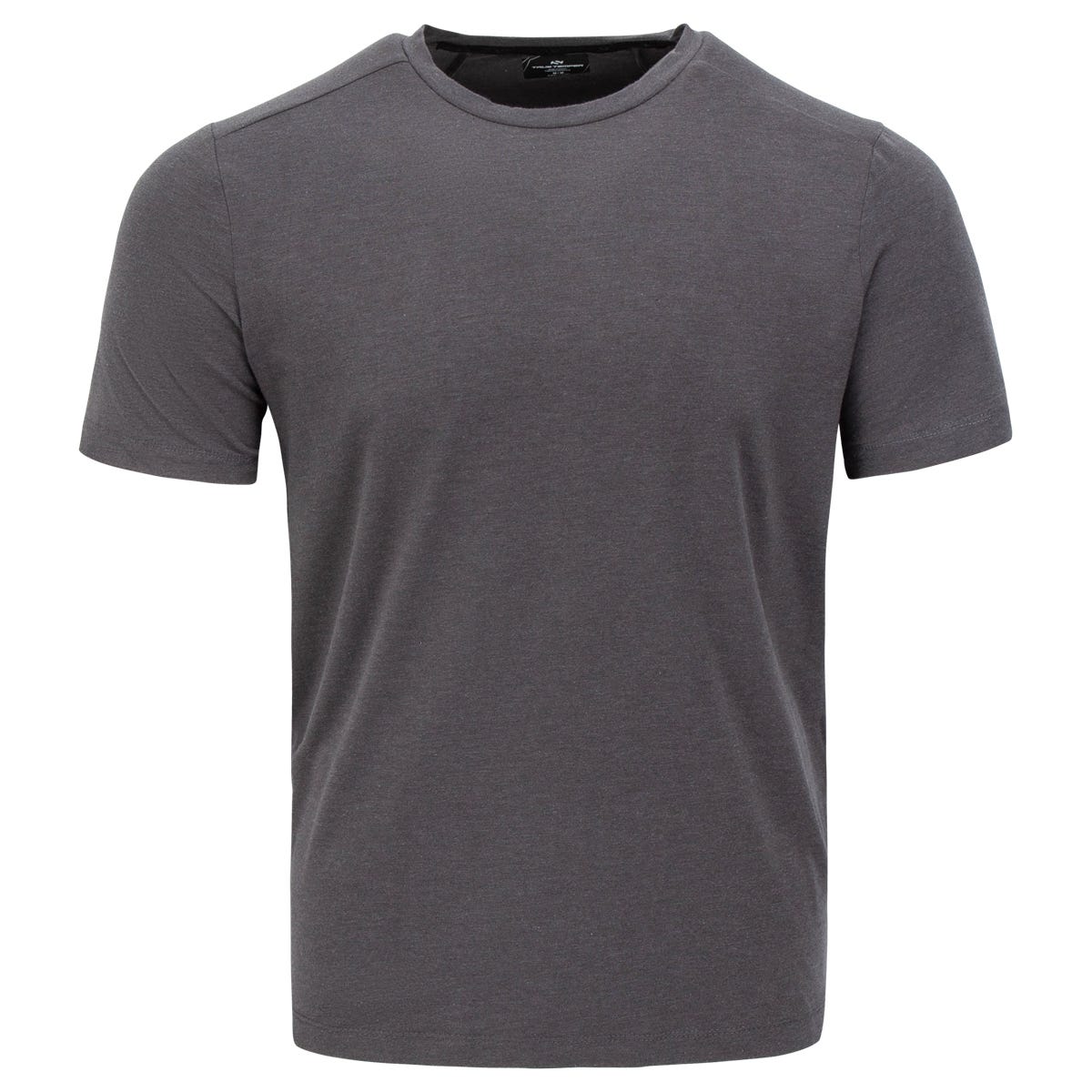 "True City Flyte Senior Short Sleeve T-Shirt in Charcoal Size Medium"