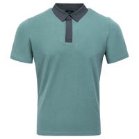 True Riptide Senior Short Sleeve Polo Shirt in Sea Green Size Small
