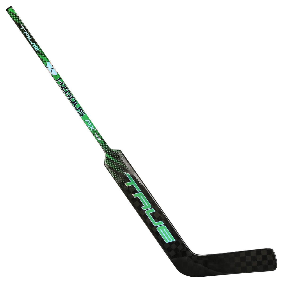 True HZRDUS PX Junior Goalie Stick in Green Size 21in