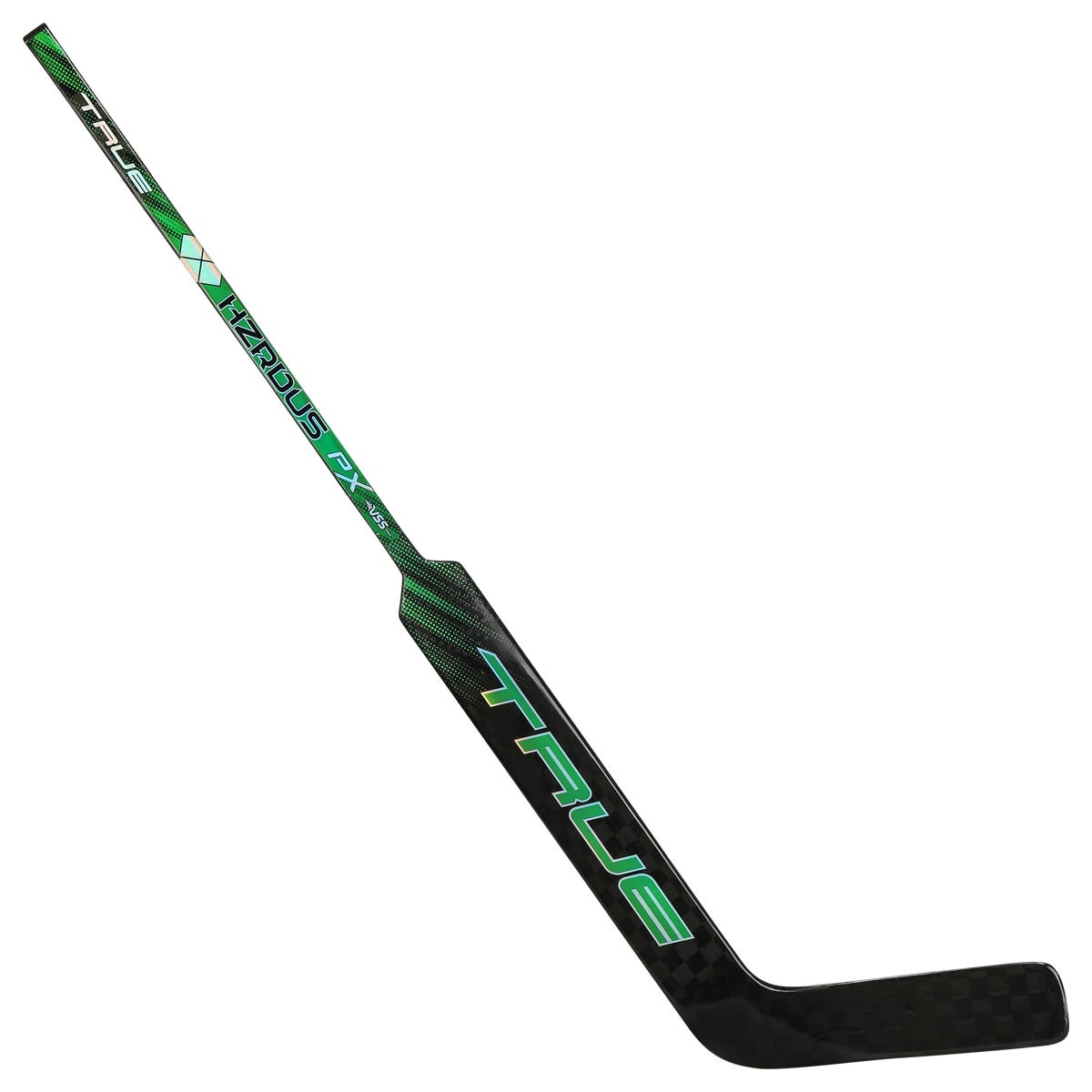 True HZRDUS PX Intermediate Goalie Stick in Green Size 23in