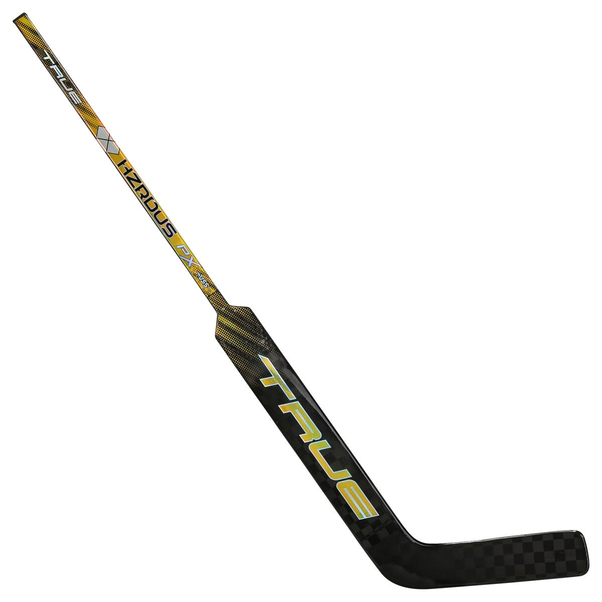 True HZRDUS PX Intermediate Goalie Stick in Sport Gold Size 23in