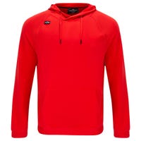 "True Terry Adult Pullover Hoodie in Red Size Large"