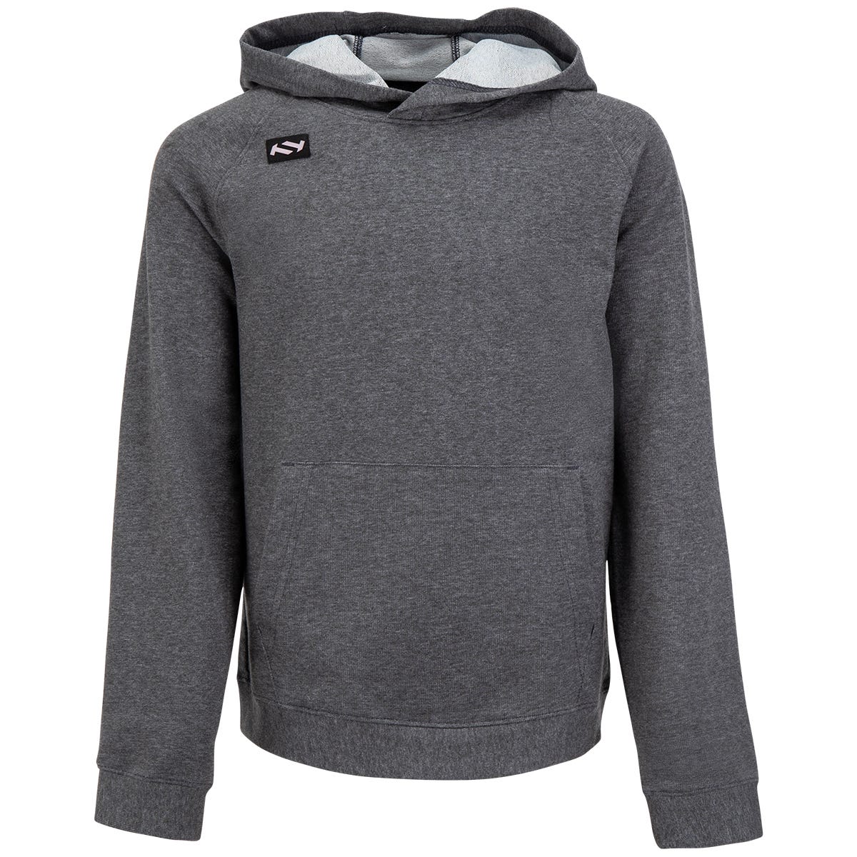 True Terry Youth Pullover Hoodie in Charcoal Size Large