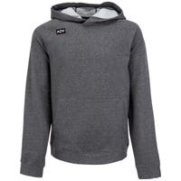 "True Terry Youth Pullover Hoodie in Charcoal Size Large"