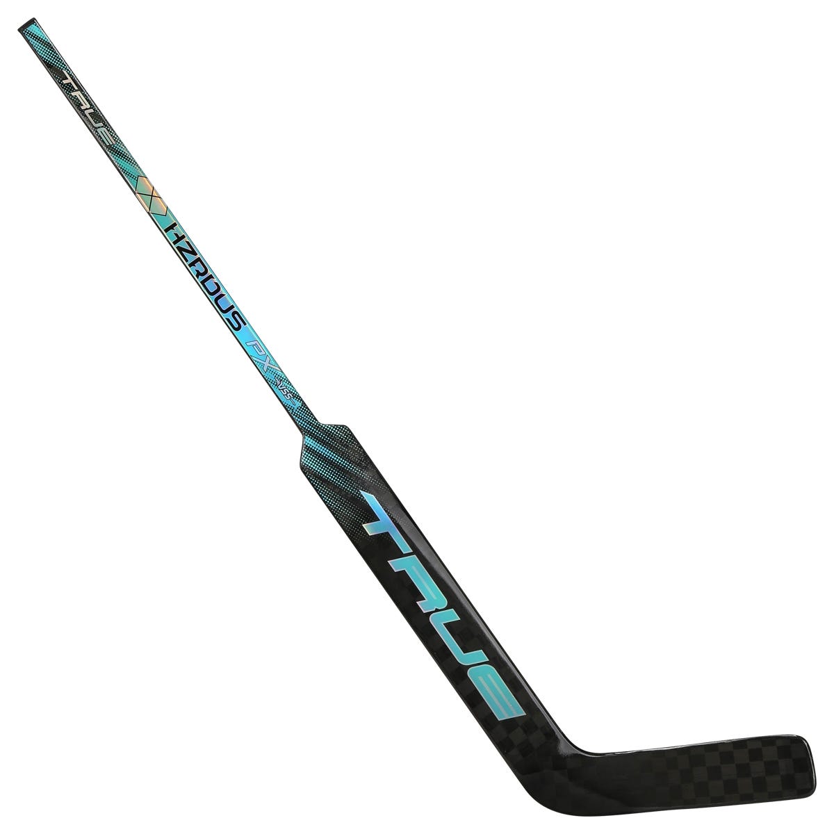True HZRDUS PX Intermediate Goalie Stick in Blue Size 23in