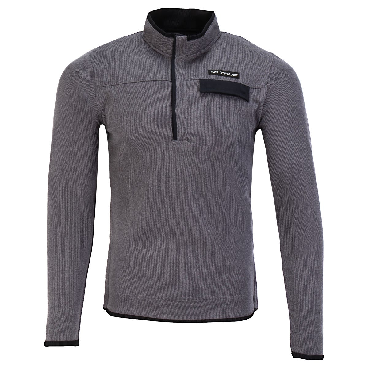 True City Flyte Senior Performance Pullover Sweatshirt in Charcoal Size Medium