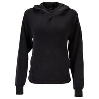 True City Flyte Lux Women's Pullover Hoodie Sweatshirt in Black Size X-Large