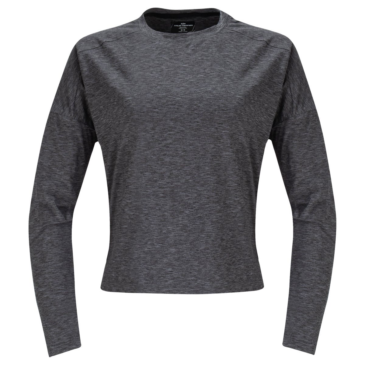 True City Flyte Womens Long Sleeve T-Shirt in Charcoal Size X-Small
