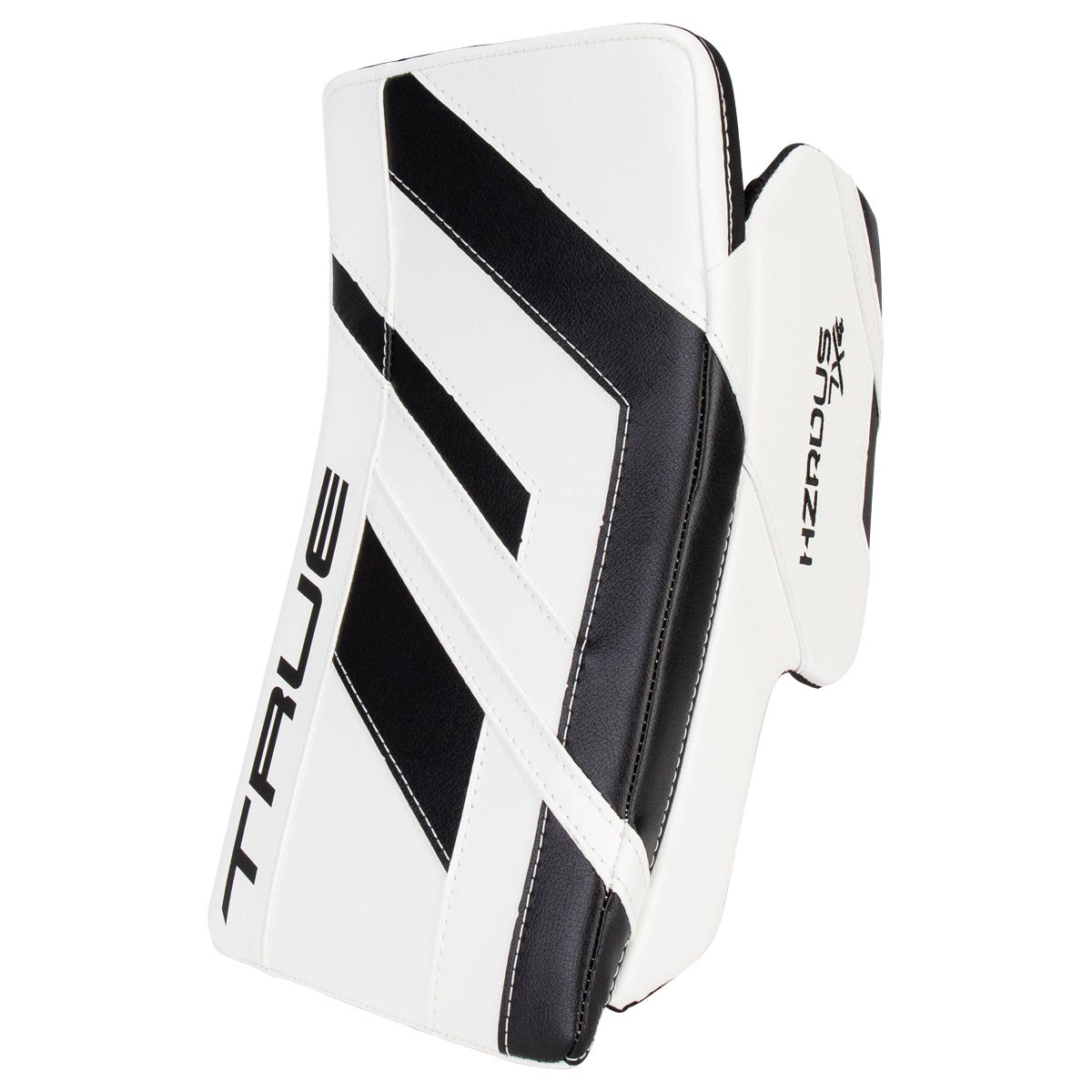 True HZRDUS 7X4 Intermediate Goalie Blocker in White/Black