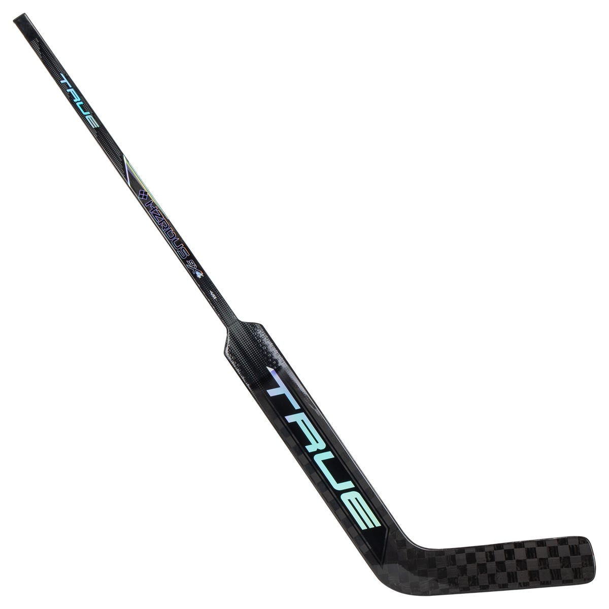 True HZRDUS 9X4 Junior Goalie Stick in Black/Silver Size 21in